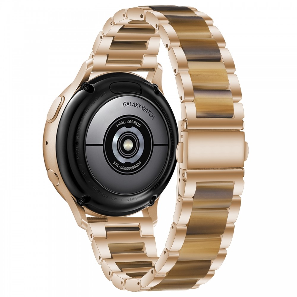 רצועה לשעון - Huawei Watch GT 3 42mm עשוי מ - מתכת בצבע - ורד זהב חום