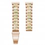 רצועה לשעון - Huawei Watch GT 3 42mm עשוי מ - מתכת בצבע - ורוד ורוד זהב