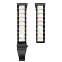 רצועה לשעון - Huawei Watch GT 3 46mm עשוי מ - מתכת בצבע - לבן שחור