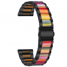 רצועה לשעון - Huawei Watch GT 3 46mm עשוי מ - מתכת בצבע - שחור