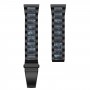 רצועה לשעון - Huawei Watch GT 3 46mm עשוי מ - מתכת בצבע - כחול שחור