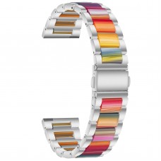 רצועה לשעון - Huawei Watch GT 3 46mm עשוי מ - מתכת בצבע - צבע כסוף