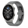 רצועה לשעון - Huawei Watch GT 3 Pro 43mm עשוי מ - מתכת בצבע - אפור