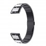 רצועה לשעון - Samsung Galaxy Watch Active2 44mm עשוי מ - מתכת בצבע - שחור+לבן