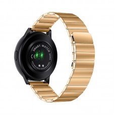 רצועה לשעון חכם לדגם: Samsung Galaxy Watch 5 Pro 45mm עשוי מחומר: מתכת בצבע: זהב