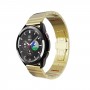 רצועה לשעון חכם לדגם: Samsung Galaxy Watch 4 Classic 46mm עשוי מחומר: מתכת בצבע: זהב