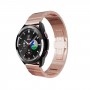 רצועה לשעון חכם לדגם: Samsung Galaxy Watch 4 Classic 46mm עשוי מחומר: מתכת בצבע: זהב ורד