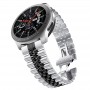 רצועה לשעון חכם לדגם: Huawei Watch GT 2 46mm עשוי מחומר: מתכת בצבע: כסף שחור