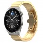 רצועה לשעון חכם לדגם: Huawei Watch GT 3 Pro 46mm עשוי מחומר: מתכת בצבע: זהב