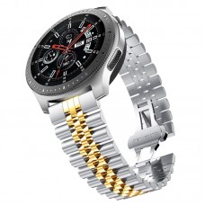 רצועה לשעון חכם לדגם: Huawei Watch GT 2e עשוי מחומר: מתכת בצבע: זהב כסף