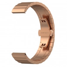 רצועה לשעון חכם לדגם: Huawei Watch Fit Mini עשוי מחומר: מתכת בצבע: זהב ורד