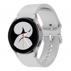 רצועה לשעון חכם לדגם: Samsung Galaxy Watch 5 Pro 45mm עשוי מחומר: סיליקון בצבע: אפור