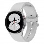 רצועה לשעון חכם לדגם: Samsung Galaxy Watch 5 Pro 45mm עשוי מחומר: סיליקון בצבע: אפור