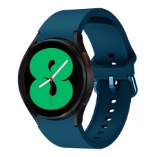 רצועה לשעון חכם לדגם: Samsung Galaxy Watch 5 Pro 45mm עשוי מחומר: סיליקון בצבע: כחול כהה