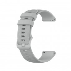 רצועה לשעון חכם לדגם: Samsung Galaxy Watch 4 Classic 46mm עשוי מחומר: סיליקון בצבע: אפור