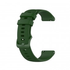 רצועה לשעון חכם לדגם: Samsung Galaxy Watch 4 Classic 46mm עשוי מחומר: סיליקון בצבע: איימי גרין