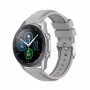 רצועה לשעון חכם לדגם: Samsung Galaxy Watch Active עשוי מחומר: סיליקון בצבע: אפור בהיר