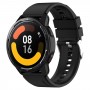 רצועה לשעון חכם לדגם: Samsung Galaxy Watch 42mm עשוי מחומר: סיליקון בצבע: שָׁחוֹר