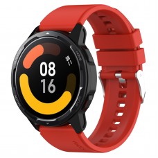 רצועה לשעון חכם לדגם: Samsung Galaxy Watch 42mm עשוי מחומר: סיליקון בצבע: אָדוֹם
