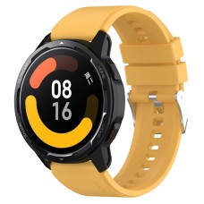 רצועה לשעון חכם לדגם: Samsung Galaxy Watch 42mm עשוי מחומר: סיליקון בצבע: צהוב
