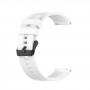 רצועה לשעון חכם לדגם: Huawei Watch GT 2 Pro עשוי מחומר: סיליקון בצבע: לבן