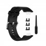 רצועה לשעון חכם לדגם: Huawei Watch Fit עשוי מחומר: סיליקון בצבע: שָׁחוֹר