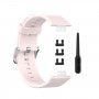 רצועה לשעון חכם לדגם: Huawei Watch Fit עשוי מחומר: סיליקון בצבע: וָרוֹד