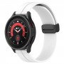 רצועה לשעון חכם לדגם: Huawei Watch GT 2e עשוי מחומר: סיליקון בצבע: לבן