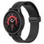 רצועה לשעון חכם לדגם: Huawei Watch GT 2e עשוי מחומר: סיליקון בצבע: שָׁחוֹר