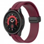 רצועה לשעון חכם לדגם: Huawei Watch GT 2e עשוי מחומר: סיליקון בצבע: יין אדום