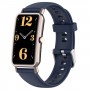 רצועה לשעון חכם לדגם: Huawei Watch Fit Mini עשוי מחומר: סיליקון בצבע: כחול חצות