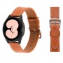 רצועה לשעון חכם לדגם: Samsung Galaxy Watch 5 Pro 45mm עשוי מחומר: עור בצבע: חום