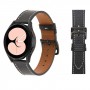 רצועה לשעון חכם לדגם: Samsung Galaxy Watch 5 44mm עשוי מחומר: עור בצבע: שָׁחוֹר