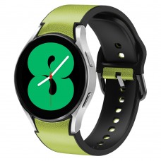 רצועה לשעון חכם לדגם: Samsung Galaxy Watch 4 44mm עשוי מחומר: עור בצבע: צבע סיד