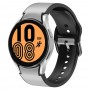 רצועה לשעון חכם לדגם: Samsung Galaxy Watch 4 40mm עשוי מחומר: עור בצבע: אפור בהיר