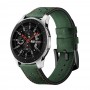 רצועה לשעון חכם לדגם: Samsung Galaxy Watch Active עשוי מחומר: עור בצבע: צבא ירוק