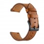 רצועה לשעון חכם לדגם: Samsung Galaxy Watch 42mm עשוי מחומר: עור בצבע: חום