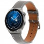 רצועה לשעון חכם לדגם: Huawei Watch GT 3 Pro 46mm עשוי מחומר: עור בצבע: אפור