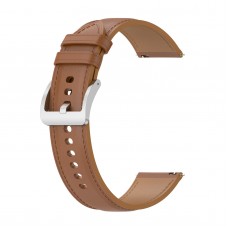 רצועה לשעון חכם לדגם: Huawei Watch GT 2e עשוי מחומר: עור בצבע: חום בהיר