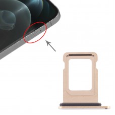 מגש סים ל Apple iPhone 12 Pro Max צבע - זהב