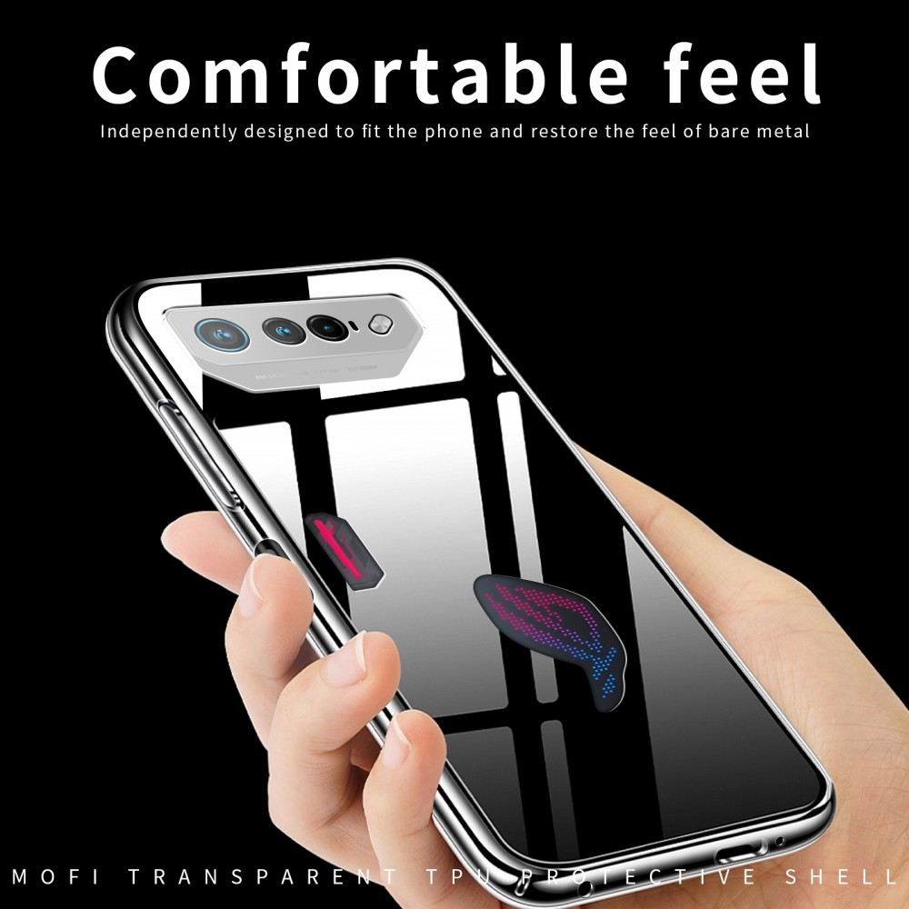 כיסוי סיליקון שקוף ל Asus ROG Phone 7 מותג - MOFI