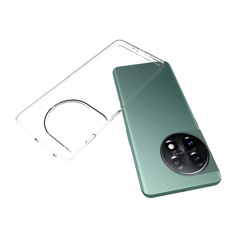 כיסוי סיליקון שקוף ל Oneplus 11 5G