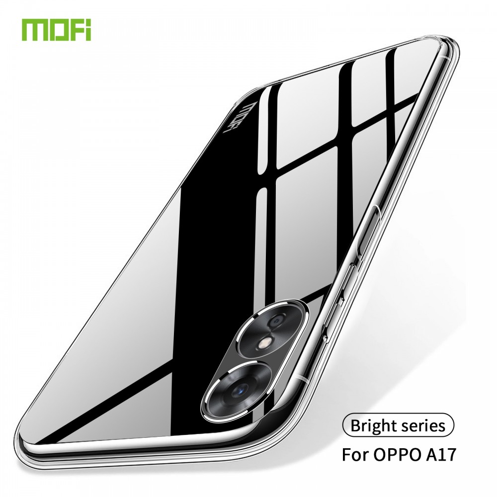 כיסוי סיליקון שקוף ל Oppo A17 מותג - MOFI