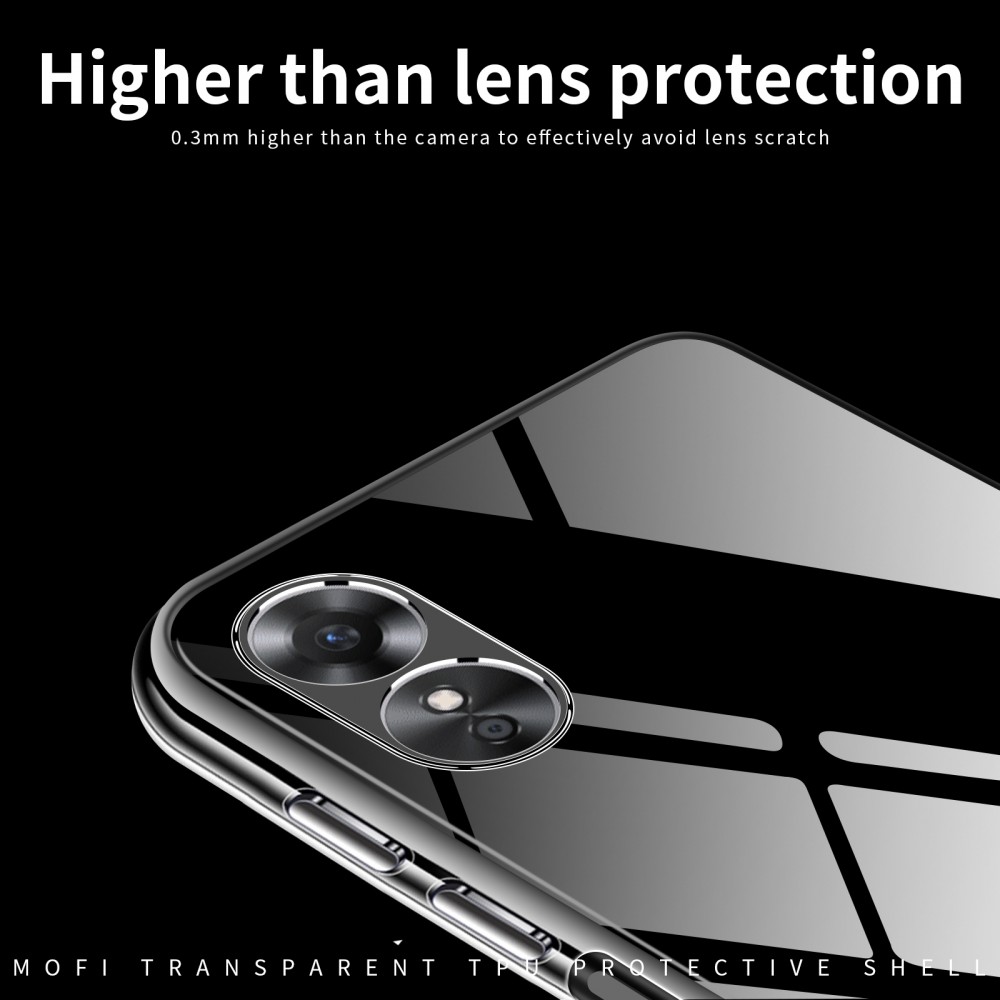 כיסוי סיליקון שקוף ל Oppo A17 מותג - MOFI