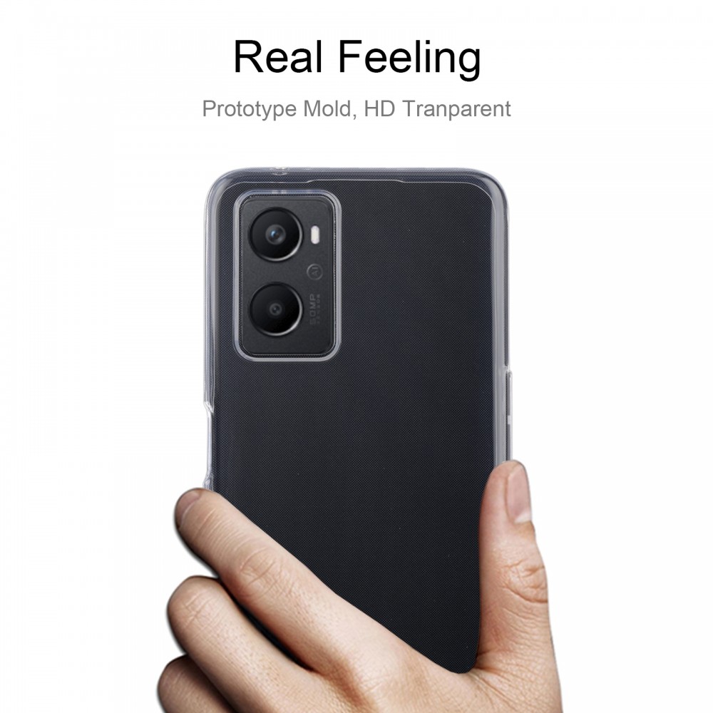 כיסוי סיליקון שקוף ל Oppo A96 4G