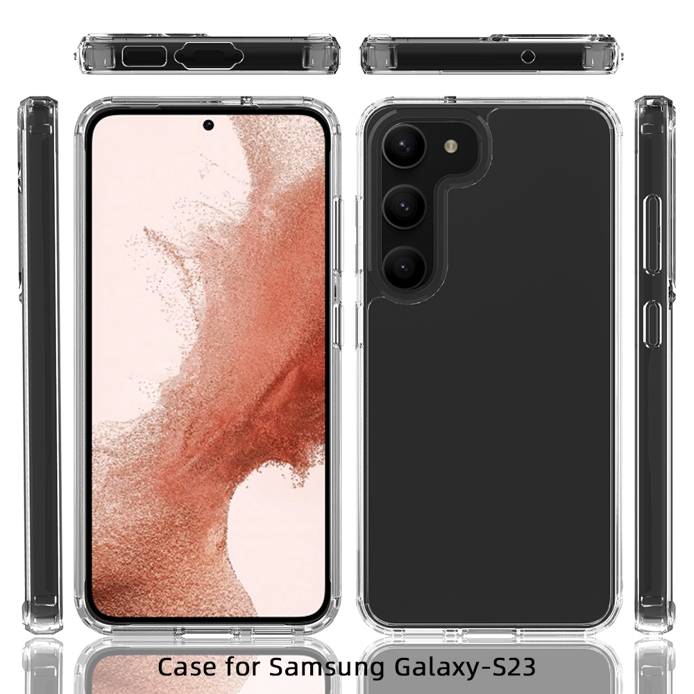 כיסוי סיליקון שקוף ל Samsung Galaxy S23 5G