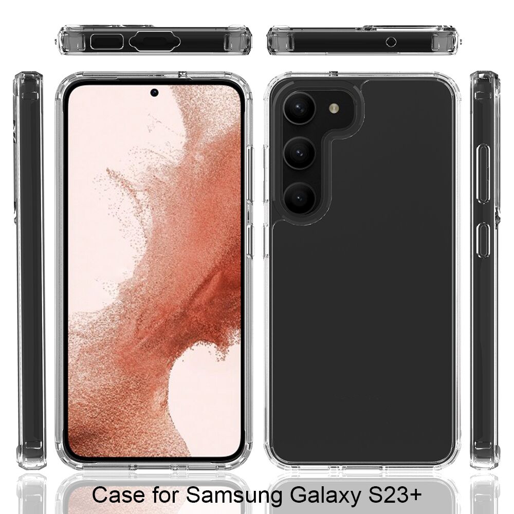 כיסוי סיליקון שקוף ל Samsung Galaxy S23+ 5G