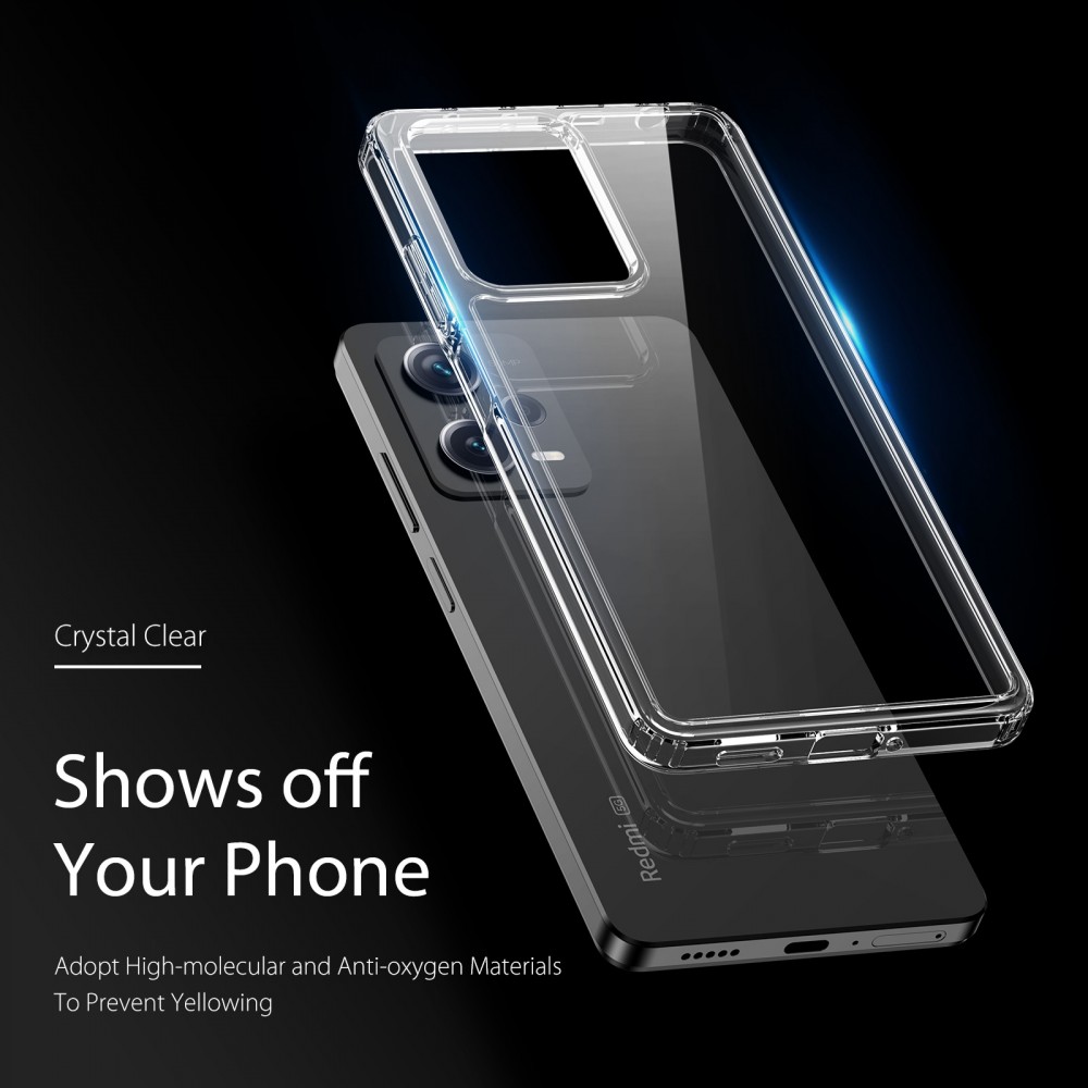 כיסוי סיליקון שקוף ל Xiaomi Poco X5 Pro 5G