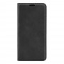 כיסוי ארנק / ספר עשוי מעור בצבע שחור עם חריצים לכרטיסי אשראי עבור Nokia G21