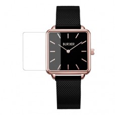 [6 יחידות] Burker Chloe Black Rose Gold מגן מסך הידרוג'ל שקוף (סיליקון) לשעון